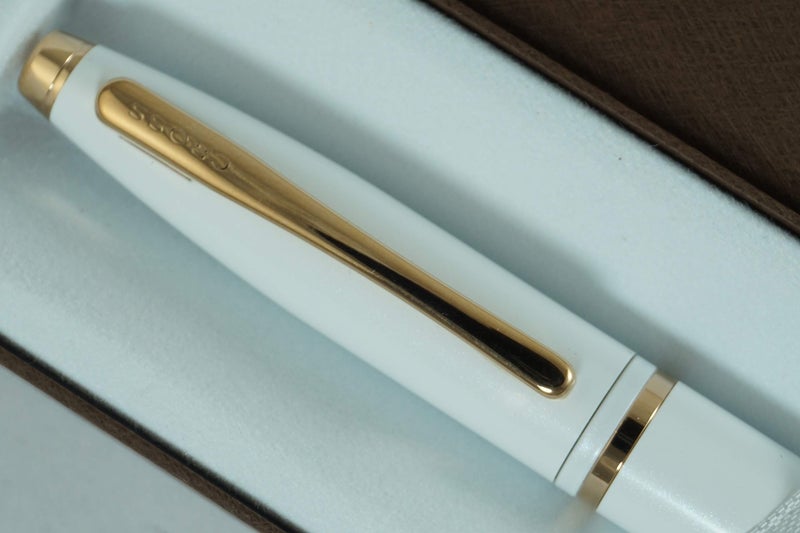CROSS WHITE MEDALIST AND 23KT ROSE GOLD BALLPOINT PEN - Image 4